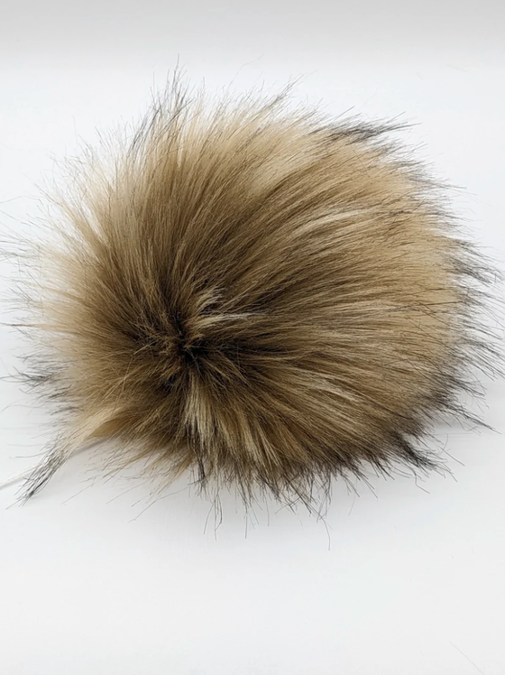 Handmade Faux Fur Pom Pom |  Blondie