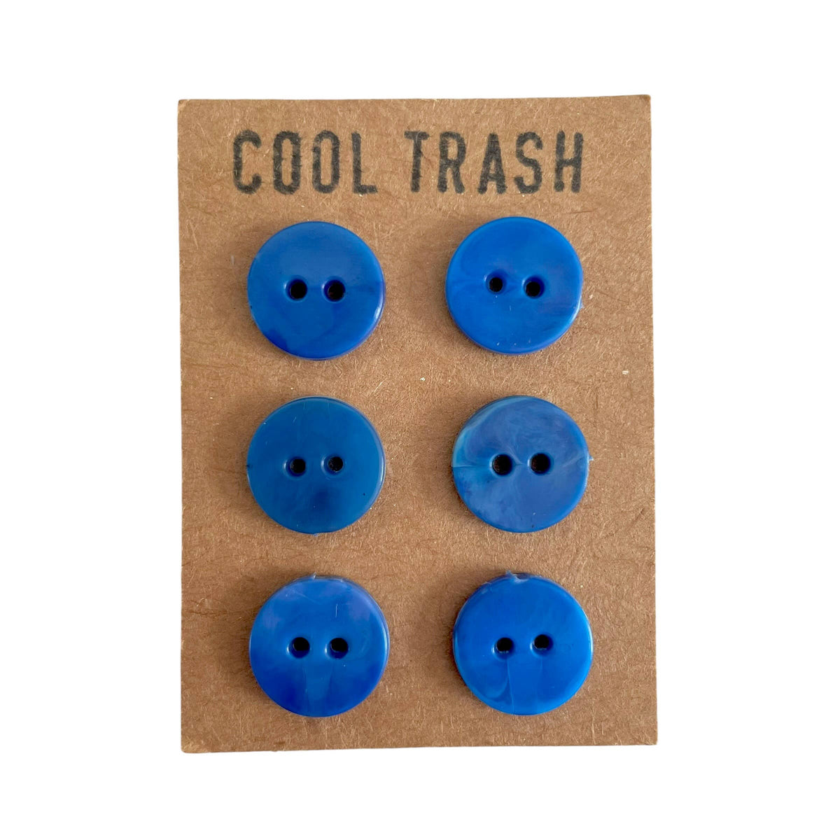 Blue Recycled Plastic Little Buttons Set |