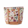 *New* Spring Floral Mega Trinity Bag – Large Zippered Knitting Project Bag
