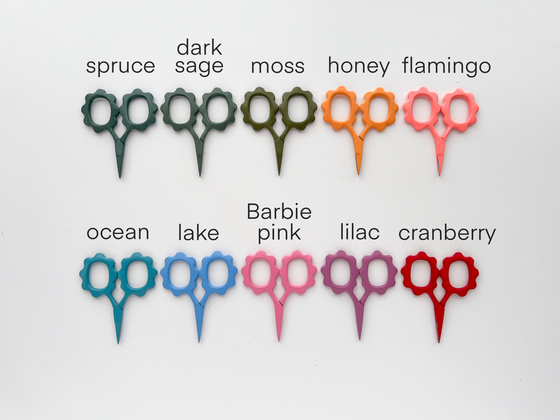 Small Flower Embroidery Scissors