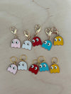 Knitting and Crochet Stitch Markers - 80s Game Ghost Retro | Notions - Stitch Markers