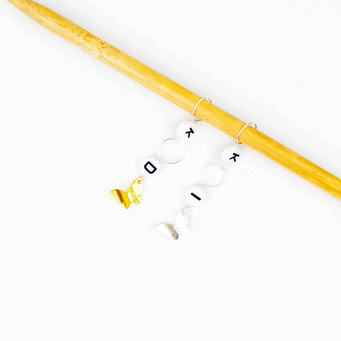 Little Butterflies Increase / Decrease Marker Set | Notions - Stitch Markers