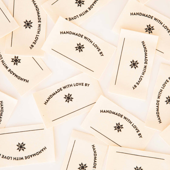 Handmade with Love Organic Cotton Write-In Labels | 4ct