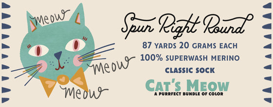 Colección Miau de gato | Calcetín resistente | Conjuntos de calcetines