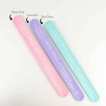  Sea Glass Slap Bracelet Sock Ruler by Twice Sheared Sheep sold by Lift Bridge Yarns