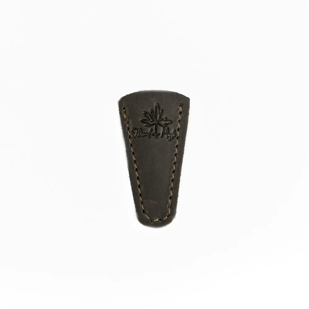 Leather Mini Scissors Sheath Chocolate | Notions - Scissors