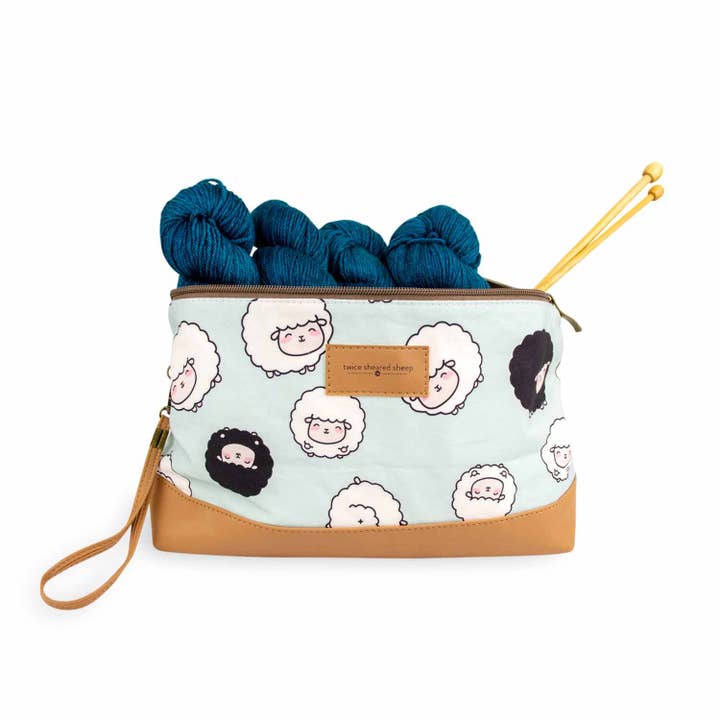 Chubby Sheep Medium Trinity Project Bag | Project Bag