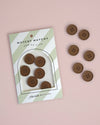 Retro Buttons | Cocoa | 7/8in | 6ct