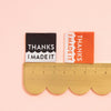 Thanks I Made It Multipack Woven Sewing Labels | 8ct
