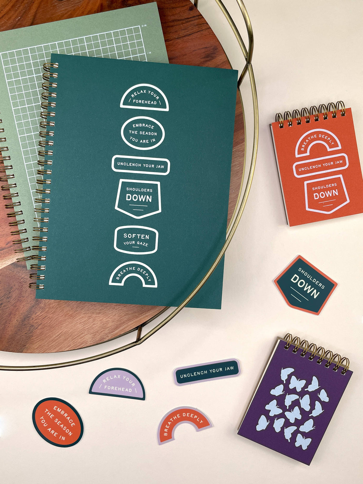 Self-Care Jotter Gel Pen: Set of 3 | Markers and Pens