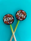 Knitting Needle Point Protectors Mama Flowers Mother Gift | Needle Stoppers