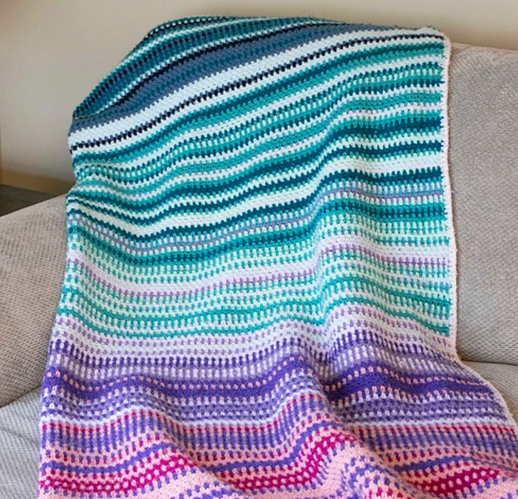 Crochet a Temperature Blanket with Sharilyn Ross | Tues. Jan. 12 & 19 | 2-3 pm | Class