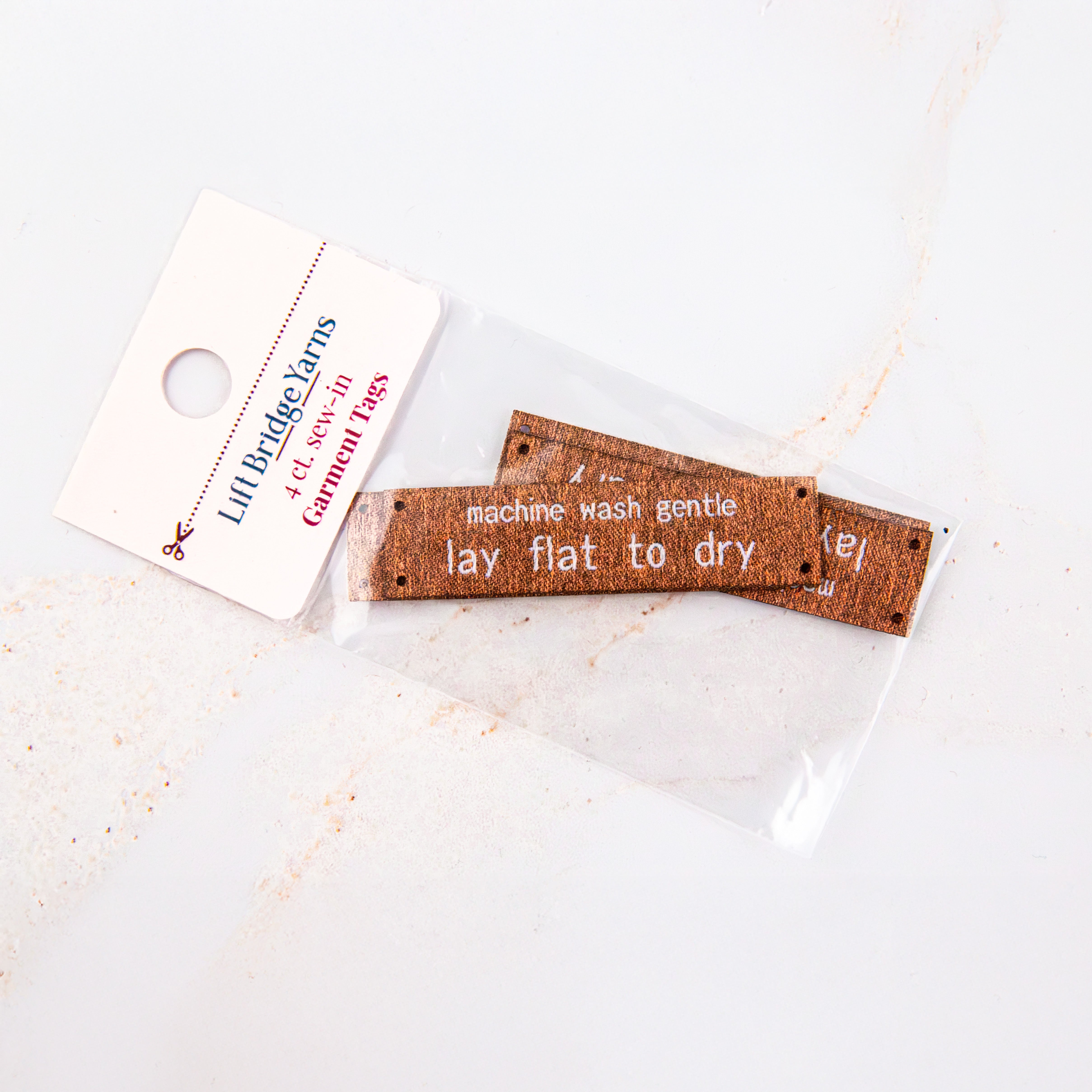 Lift Bridge Yarns | Sew-in Garment Labels