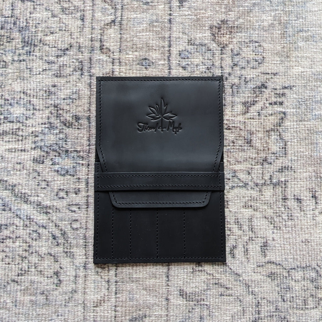 Hook and Needle Holder Slip | AVAILABLE FOR SPECIAL ORDER Black | Needle Holder Storage