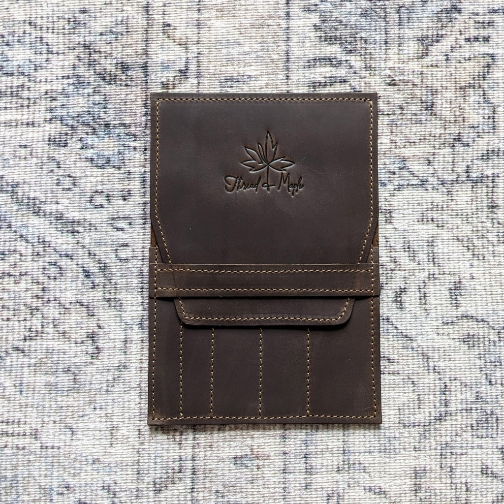 Hook and Needle Holder Slip | AVAILABLE FOR SPECIAL ORDER Chocolate | Needle Holder Storage