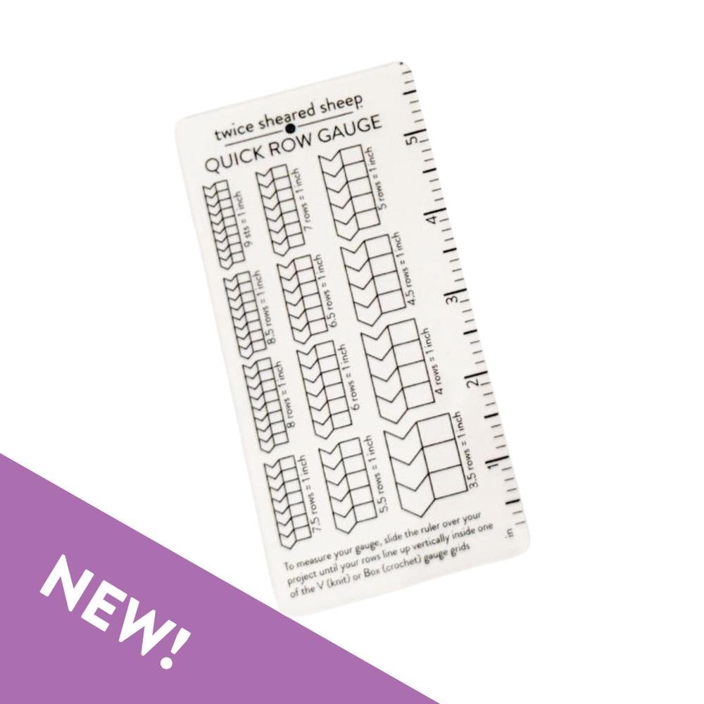 Quick Gauge ROW Gauge and Ruler | Notions - Gauge Swatch