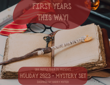  First Years This Way! | A Harry Potter Themed Holiday Mini Skein Advent by Side Hustle Fiber Co. sold by Lift Bridge Yarns