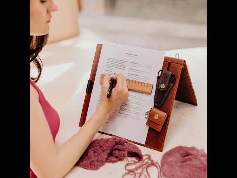 Leather Pattern Binder
