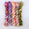 Flower Power Collection | Classic Sock | 5 Mini Skein Set (Speckles)