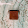 Leather Square Zip Pouch | AVAILABLE FOR SPECIAL ORDER