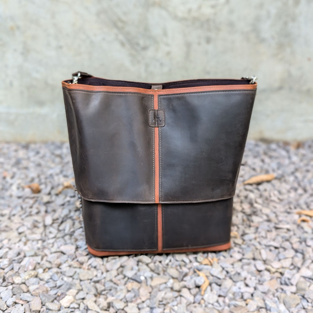 Telescopic Tote Chocolate Whiskey | Project Bag