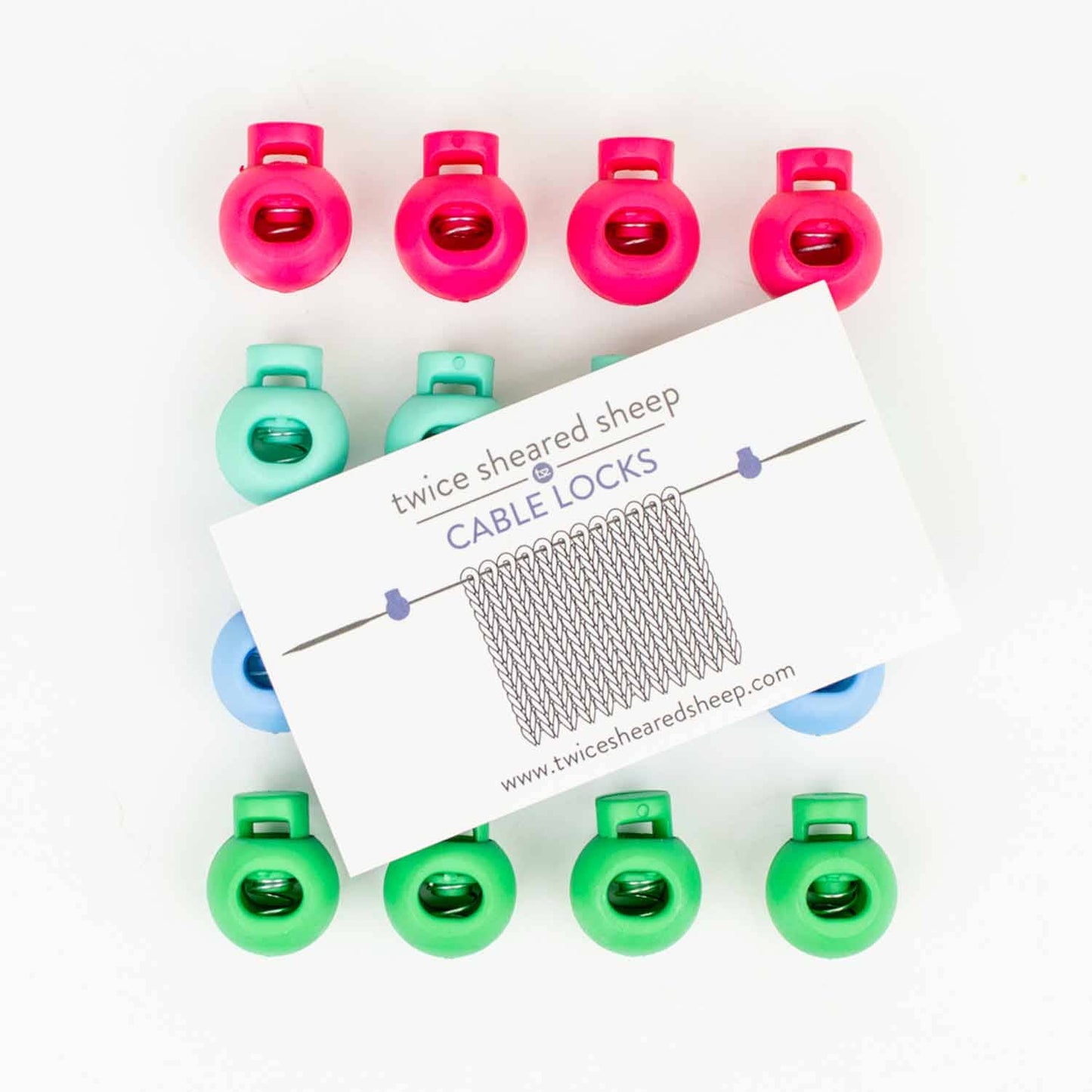 Cable Locks - Circular Needle Cord Stops for Knitting | Stitch Stopper