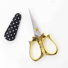   Golden Squirrel Embroidery Scissors by Twice Sheared Sheep sold by Lift Bridge Yarns