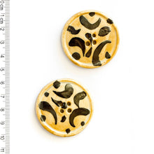  African Print Buttons | 2 ct
