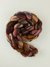  Spinning Fiber | 70% Rambouillet, 15% Pearl Fiber, 15% Black Tussah Silk by D n D Fibers sold by Lift Bridge Yarns