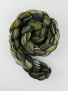  Spinning Fiber | 70% Rambouillet, 15% Pearl Fiber, 15% Black Tussah Silk by D n D Fibers sold by Lift Bridge Yarns