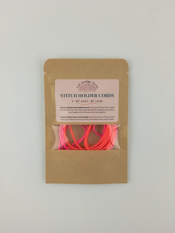 undefined Stitch Holder Cords by Lift Bridge Yarns sold by Lift Bridge Yarns