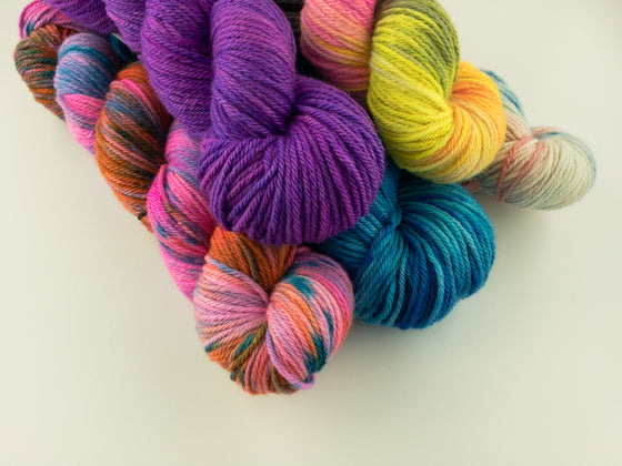  Witty and Worsted by Side Hustle Fiber Co. sold by Lift Bridge Yarns