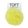 Lime Alpaca Pom Poms | Colorful by TOFT sold by Lift Bridge Yarns