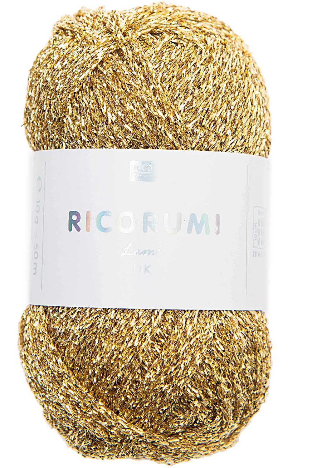Ricorumi DK Mini Skeins Lamé Gold | Yarn - DK