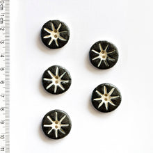  Star Pattern Buttons | 5 ct