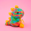  Fred the Rainbow Dinosaur Beginner Crochet Kit by The Woobles sold by Lift Bridge Yarns