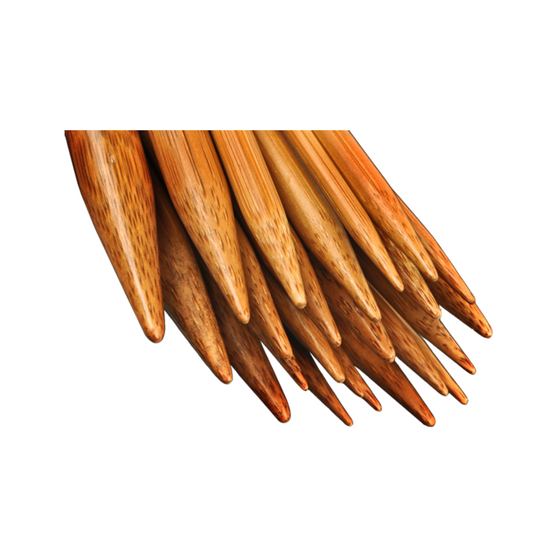 Juego de agujas intercambiables | SPIN Bambú - Puntas de 4"