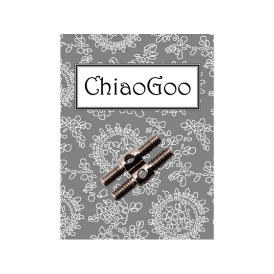  Interchangeable Needle Accessories | Cable Connectors by ChiaoGoo sold by Lift Bridge Yarns