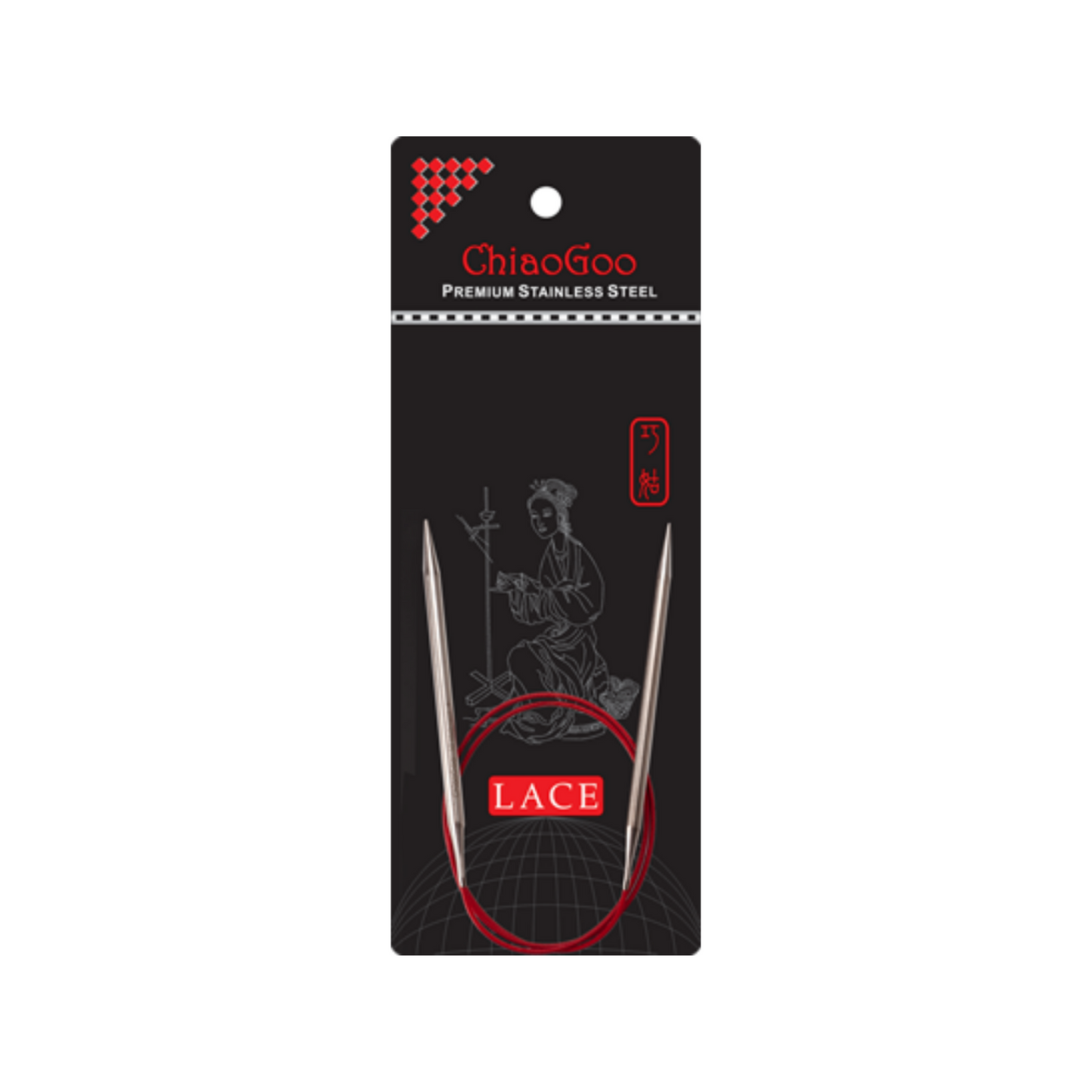 Circular Needles - Fixed Length | Red Lace | Needles