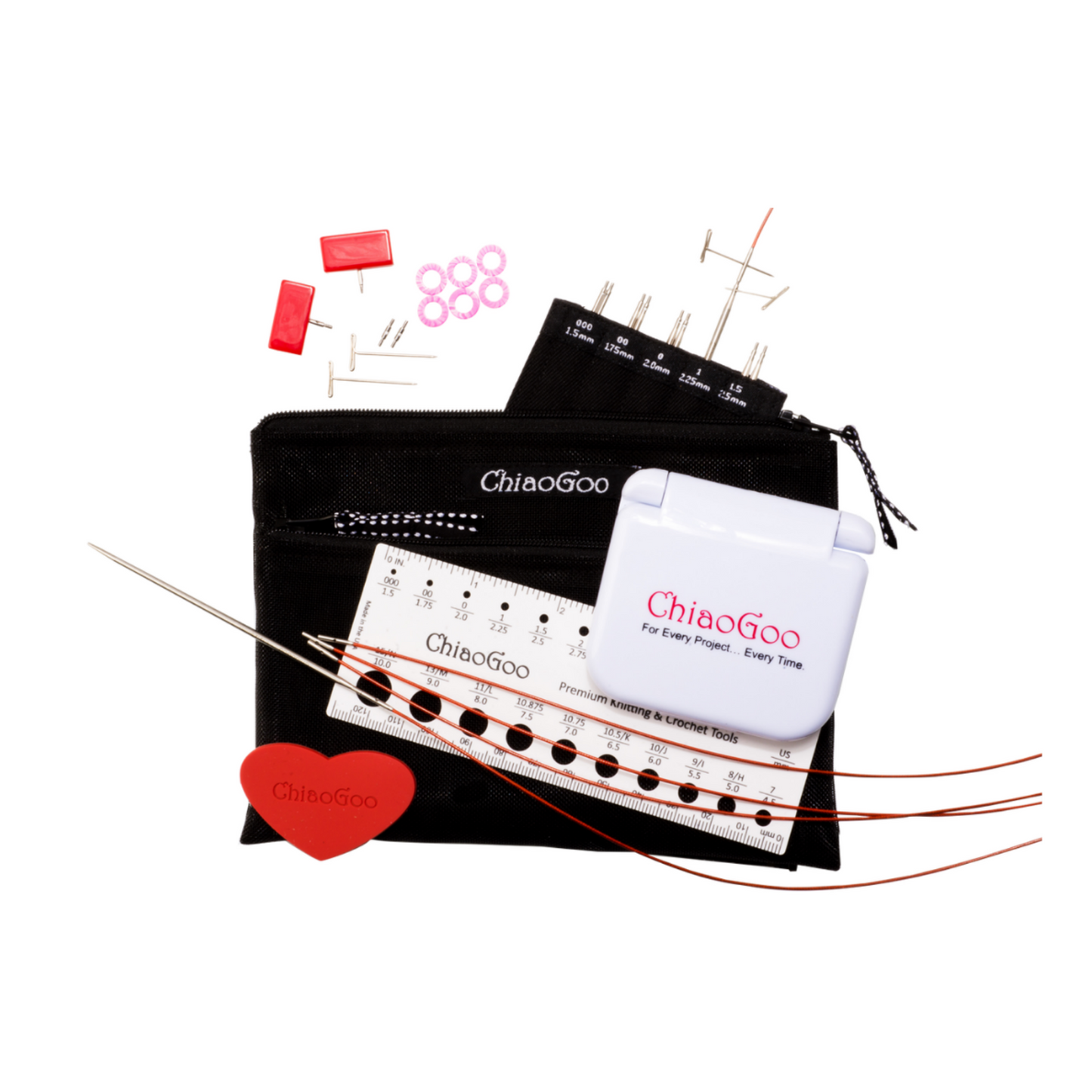 Interchangeable Needle Set | TWIST MINI - 4" Tips | Needles