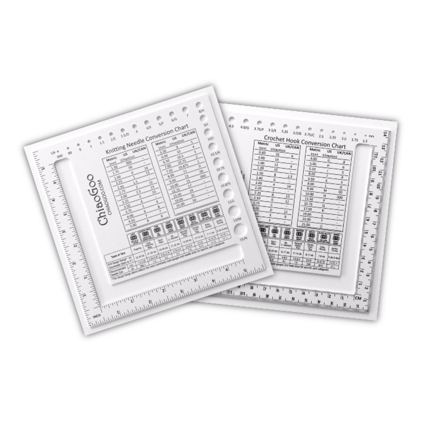 Needle/Swatch Gauge - 5.5" (14 cm) Square | Needles - Accessories