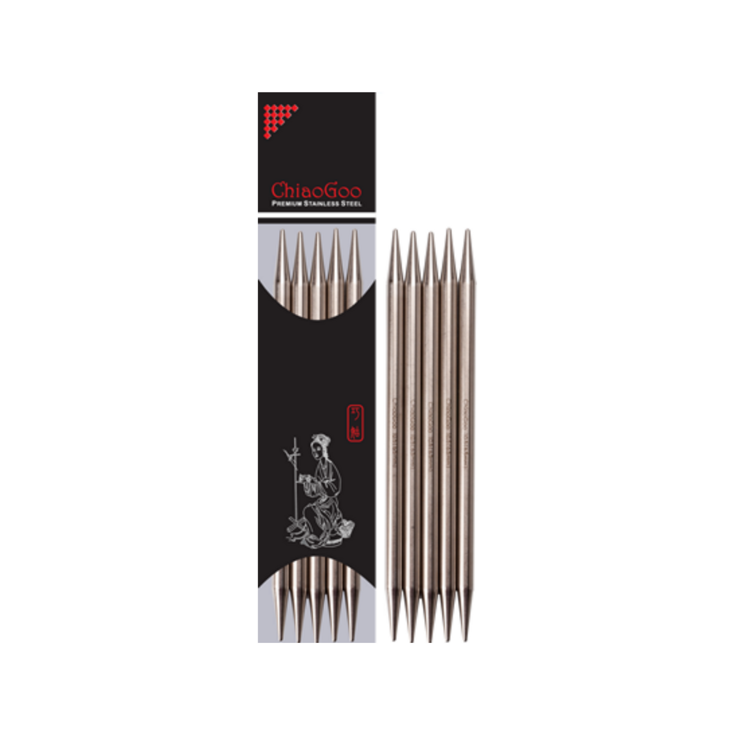Double Pointed Needles | Stainless Steel - 6" | Needles