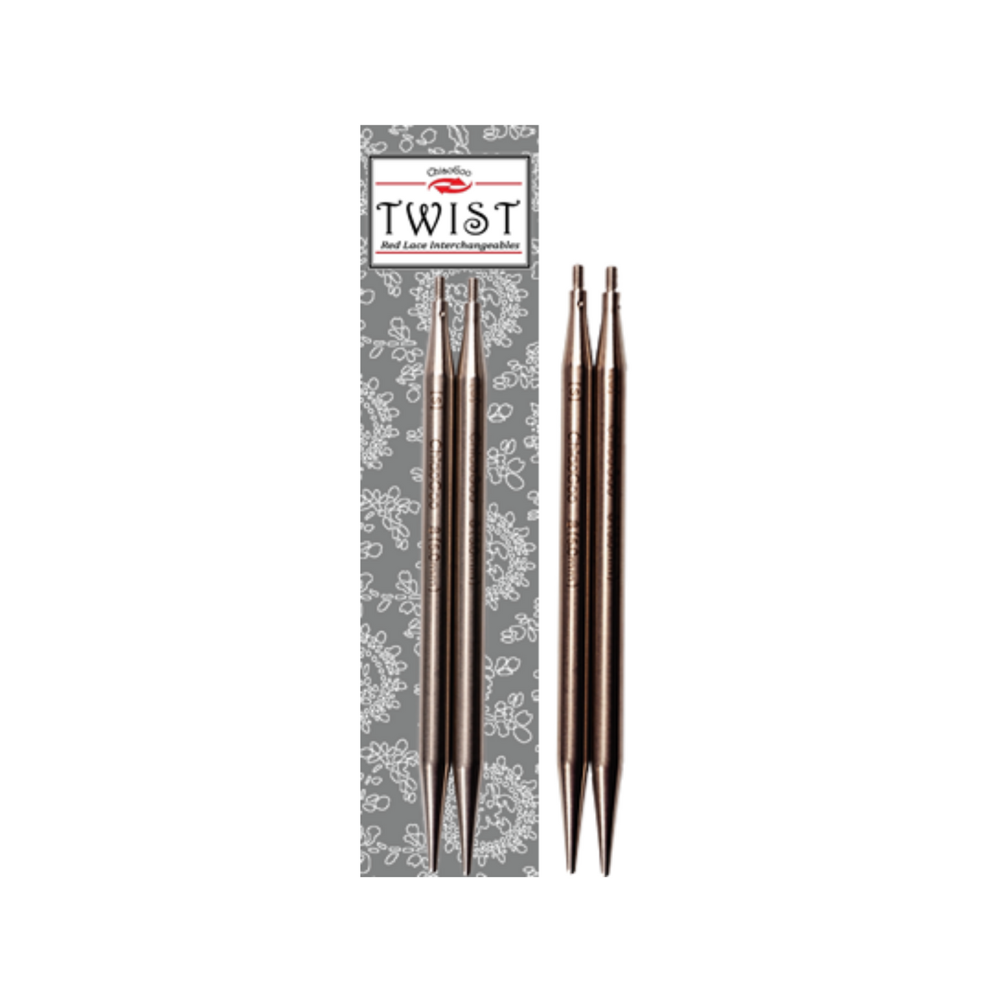 Interchangeable Needles | TWIST Lace Tips - 5" | Needles