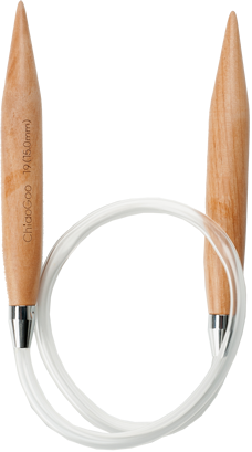 Circular Needles - Fixed Length | Wood US 19 (15 mm) 24" | Needles