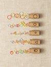  Flight of Stitch Markers by Cocoknits sold by Lift Bridge Yarns