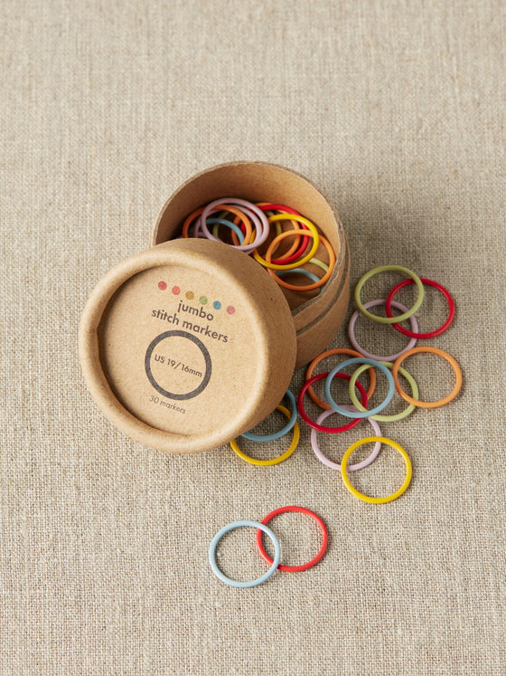  Stitch Markers | Colorful Ring - Jumbo by Cocoknits sold by Lift Bridge Yarns